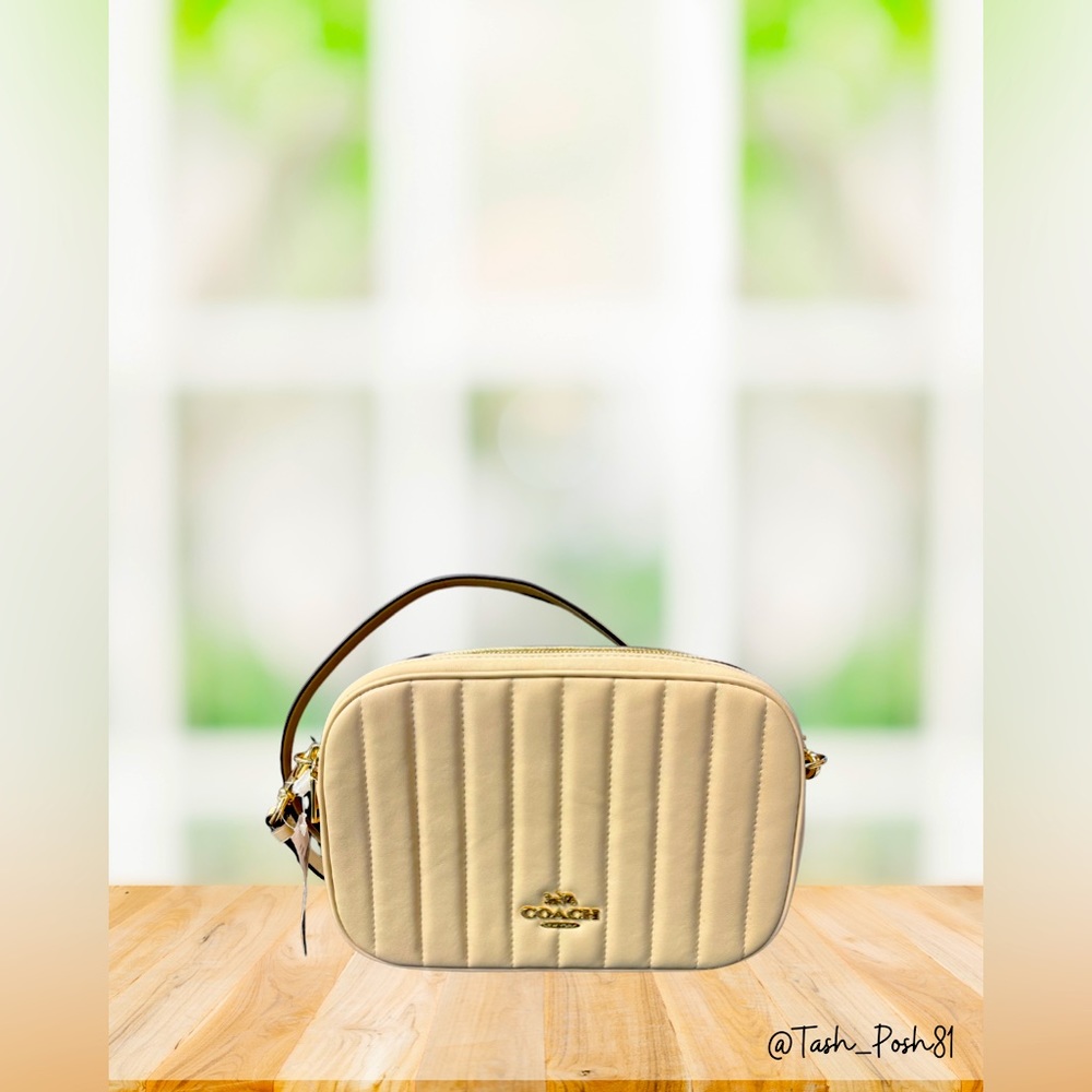 🌺 Coach Jes Double Zip Leather Crossbody ✨ NWT